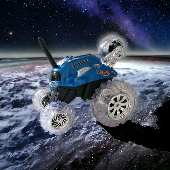 RC Car Thunder Tumbler Blue Hat BODY ONLY Replacement Parts Pieces Sharper Image - Picture 9 of 12